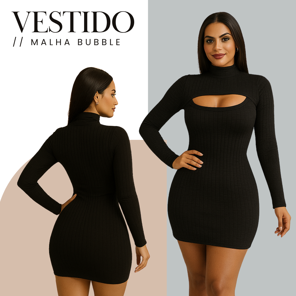 V02 - Vestido Bubble