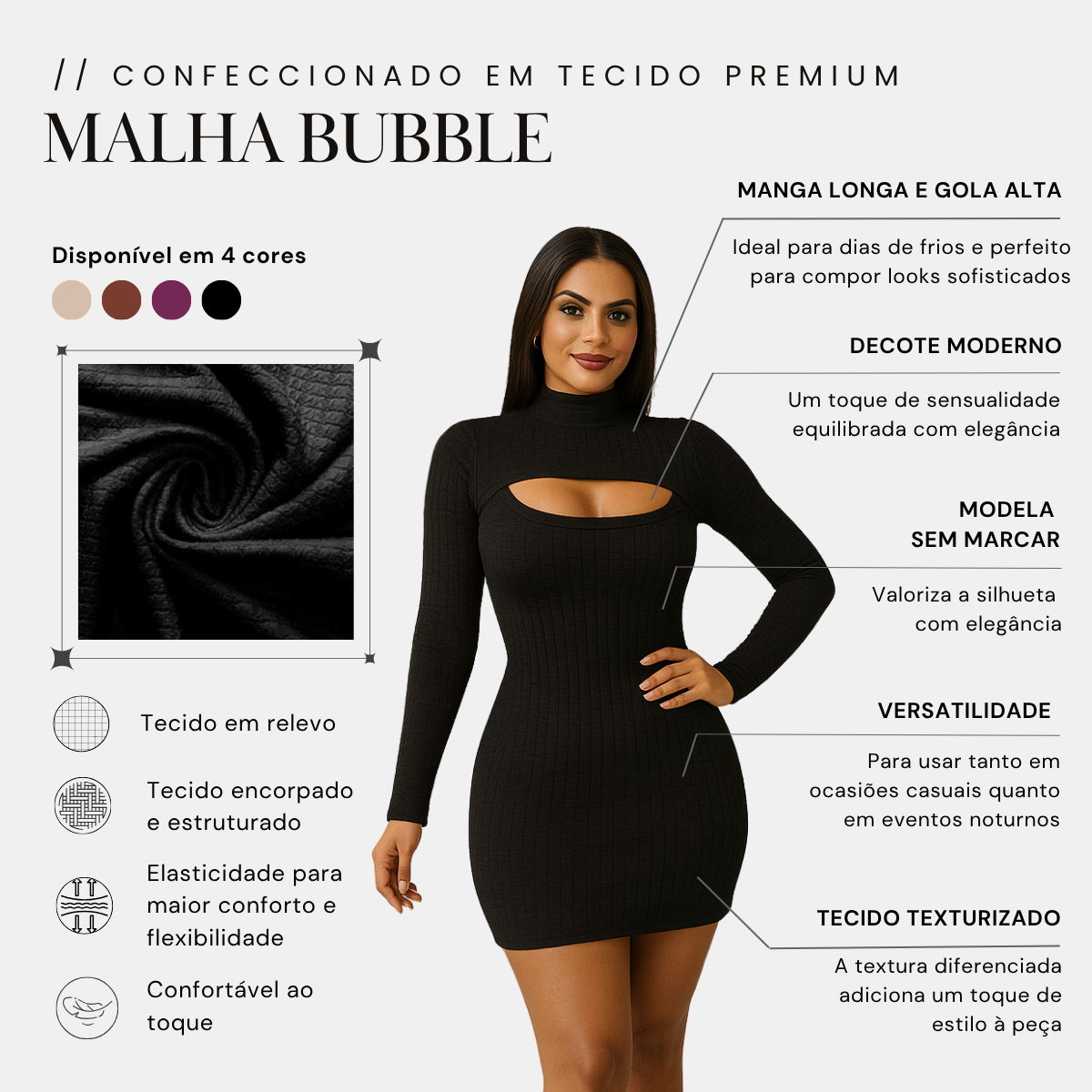 V02 - Vestido Bubble